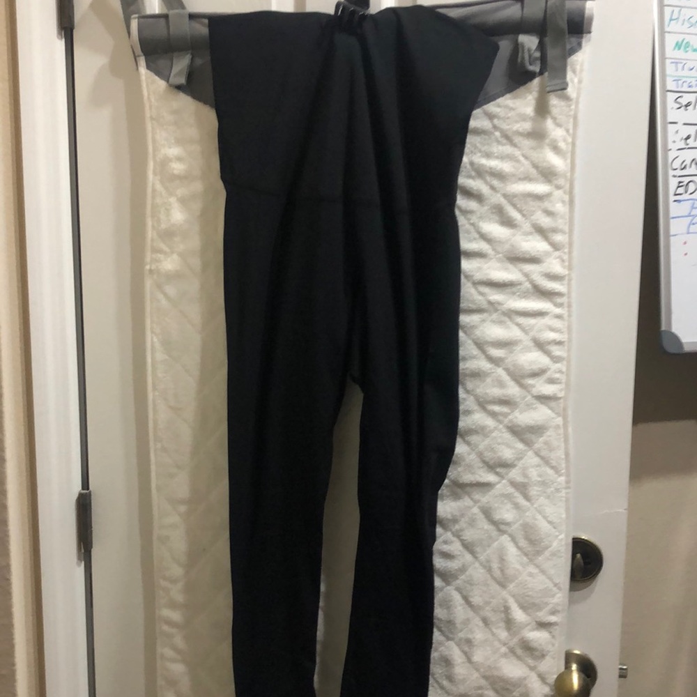 POSHDIVAH Women's Maternity Leggings Over The Belly